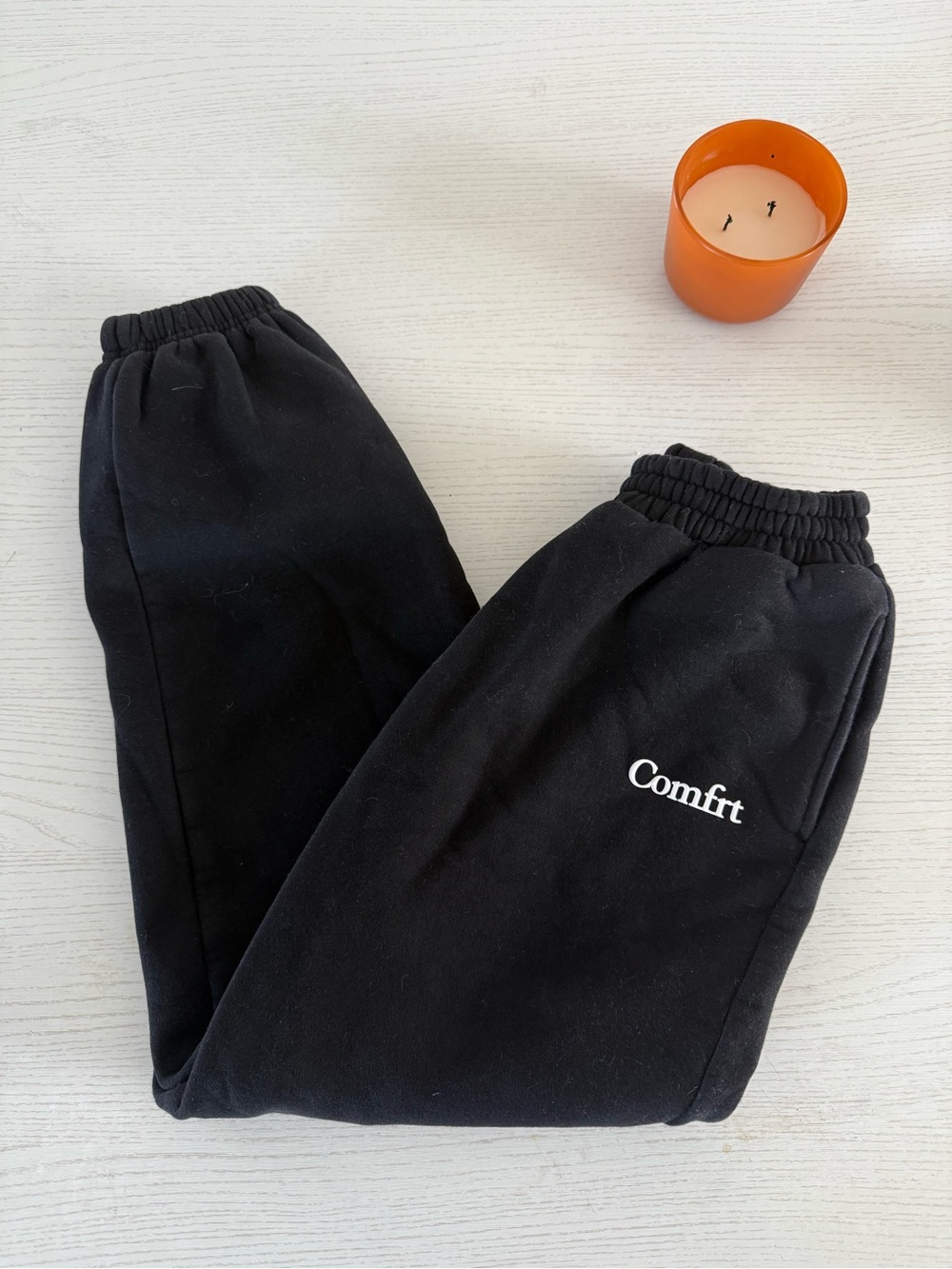 Comfrt Black Sweat Pants